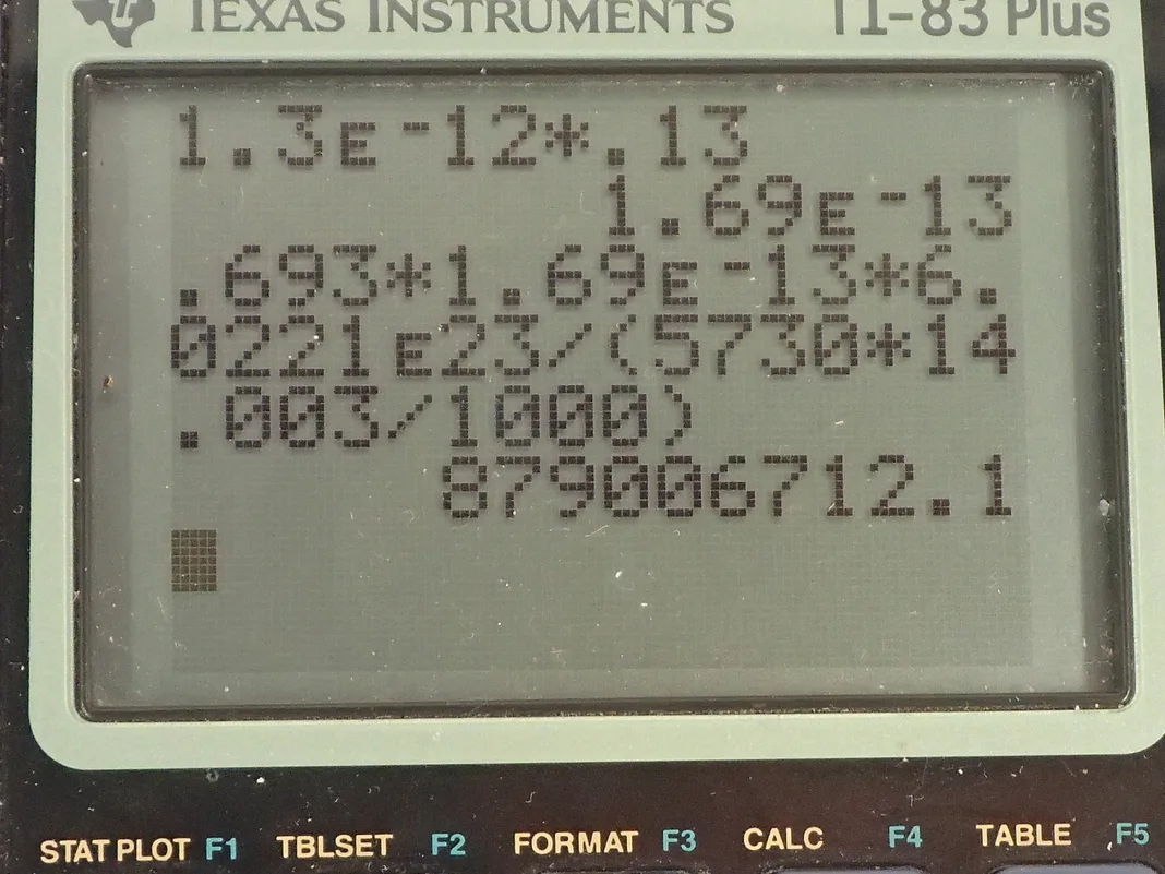 Calculator screenshot