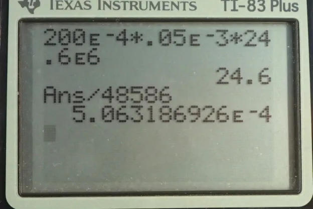 Calculator screenshot