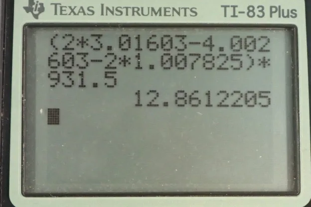 Calculator screenshot