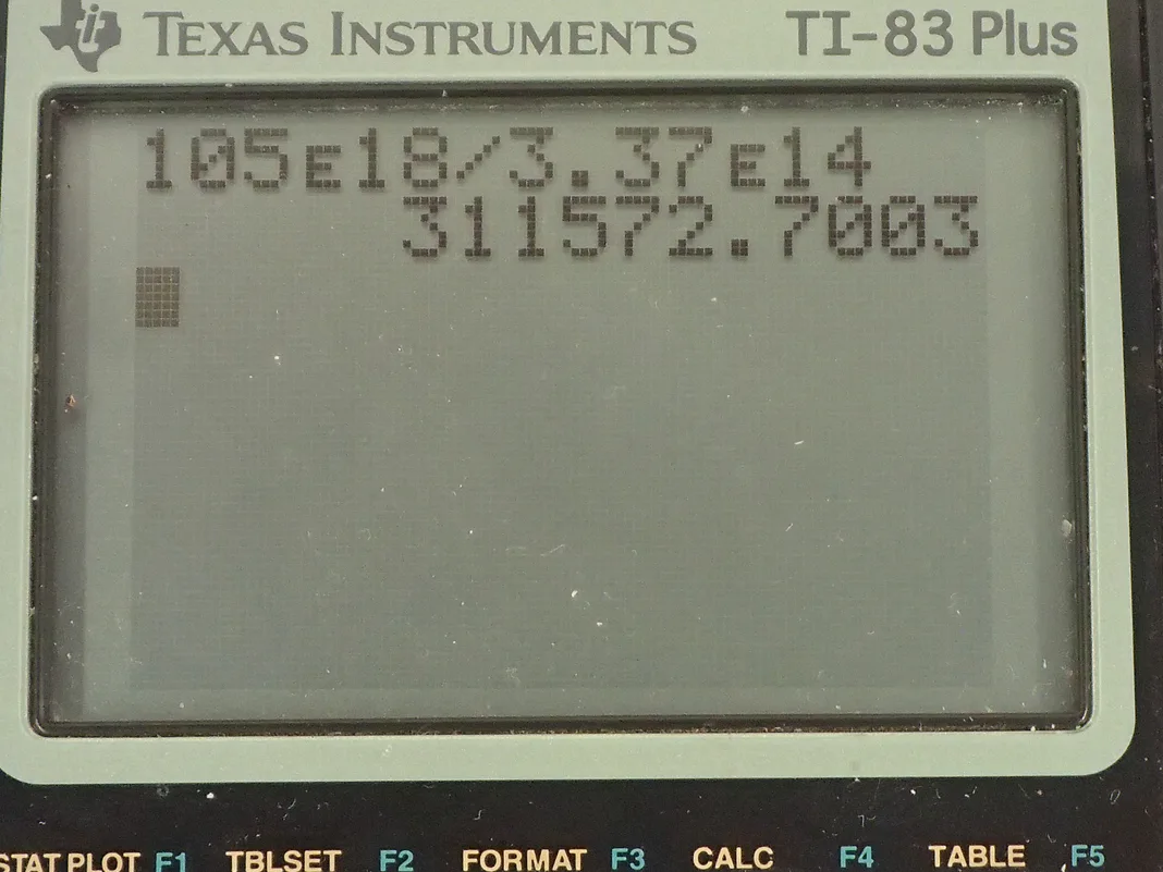 Calculator screenshot