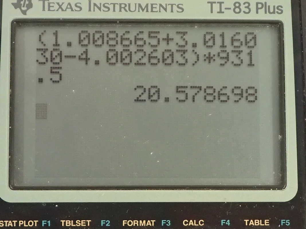 Calculator screenshot