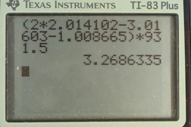Calculator screenshot