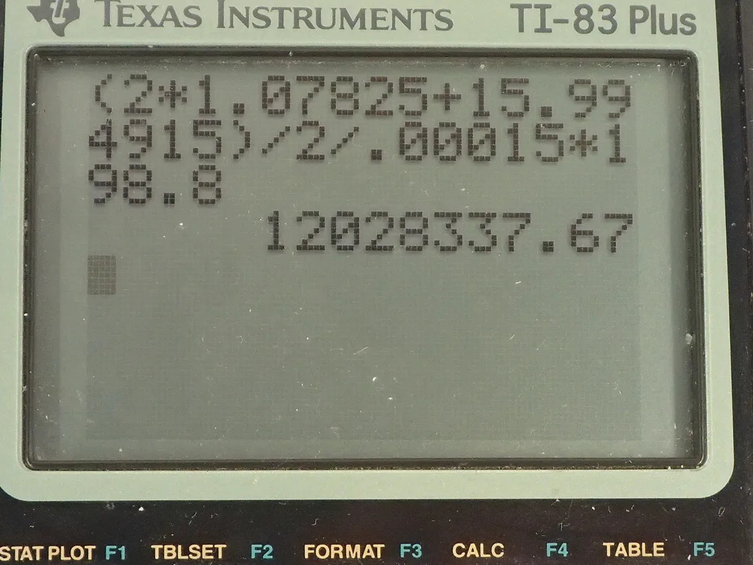 Calculator screenshot