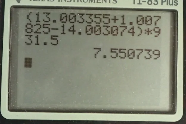 Calculator screenshot