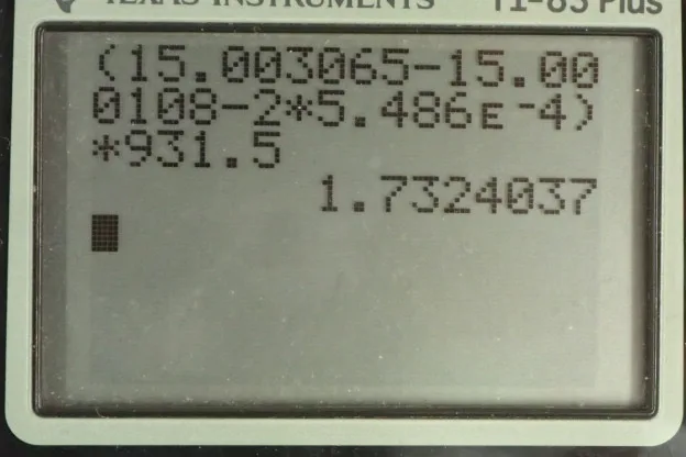 Calculator screenshot