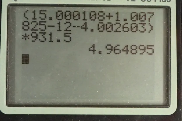 Calculator screenshot