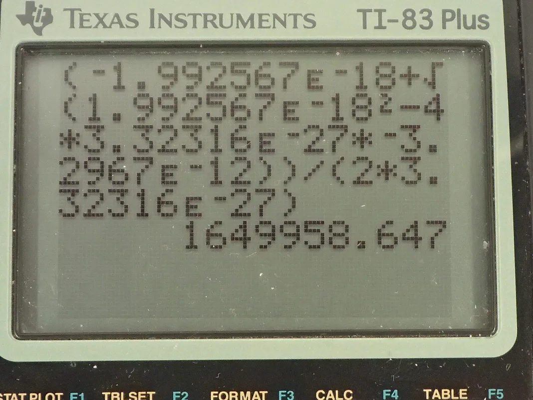 Calculator screenshot