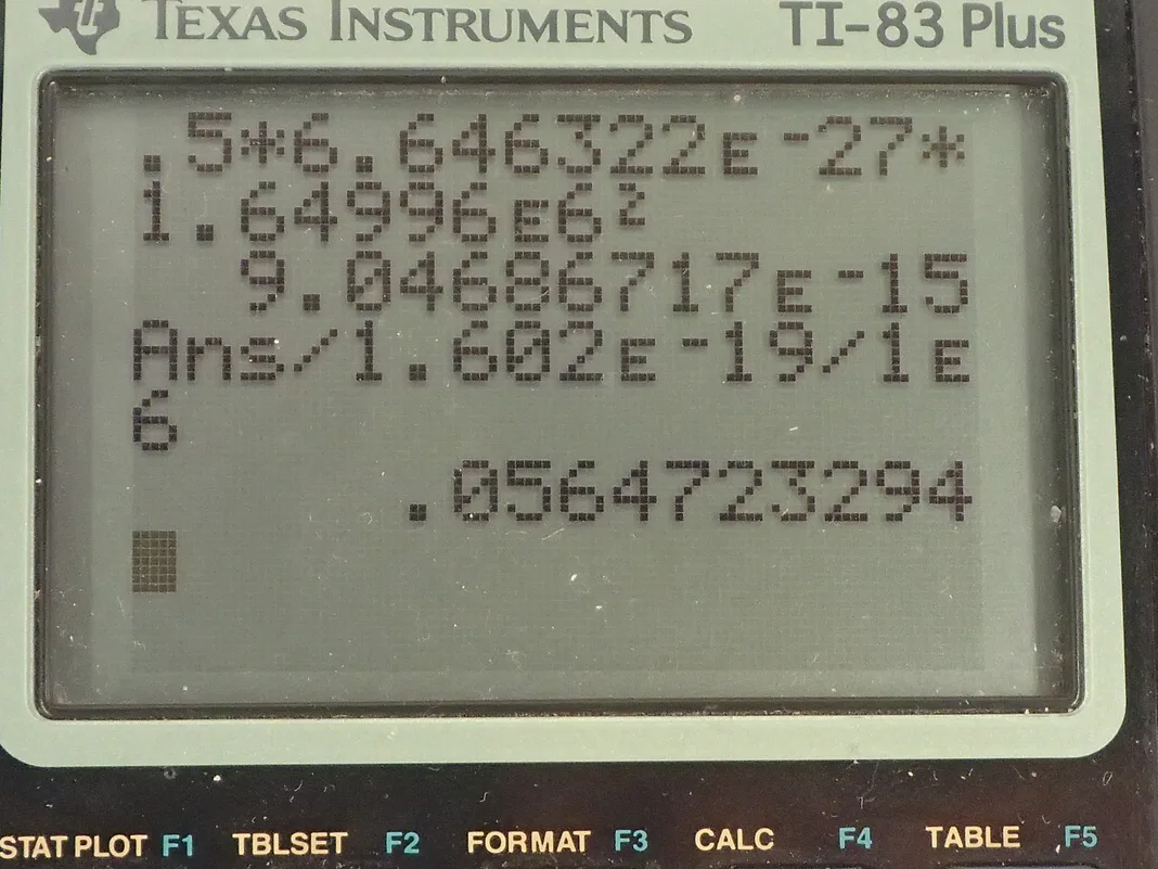 Calculator screenshot