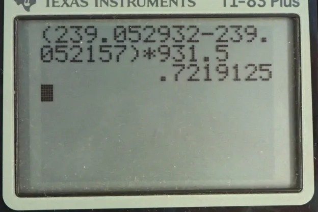 Calculator screenshot