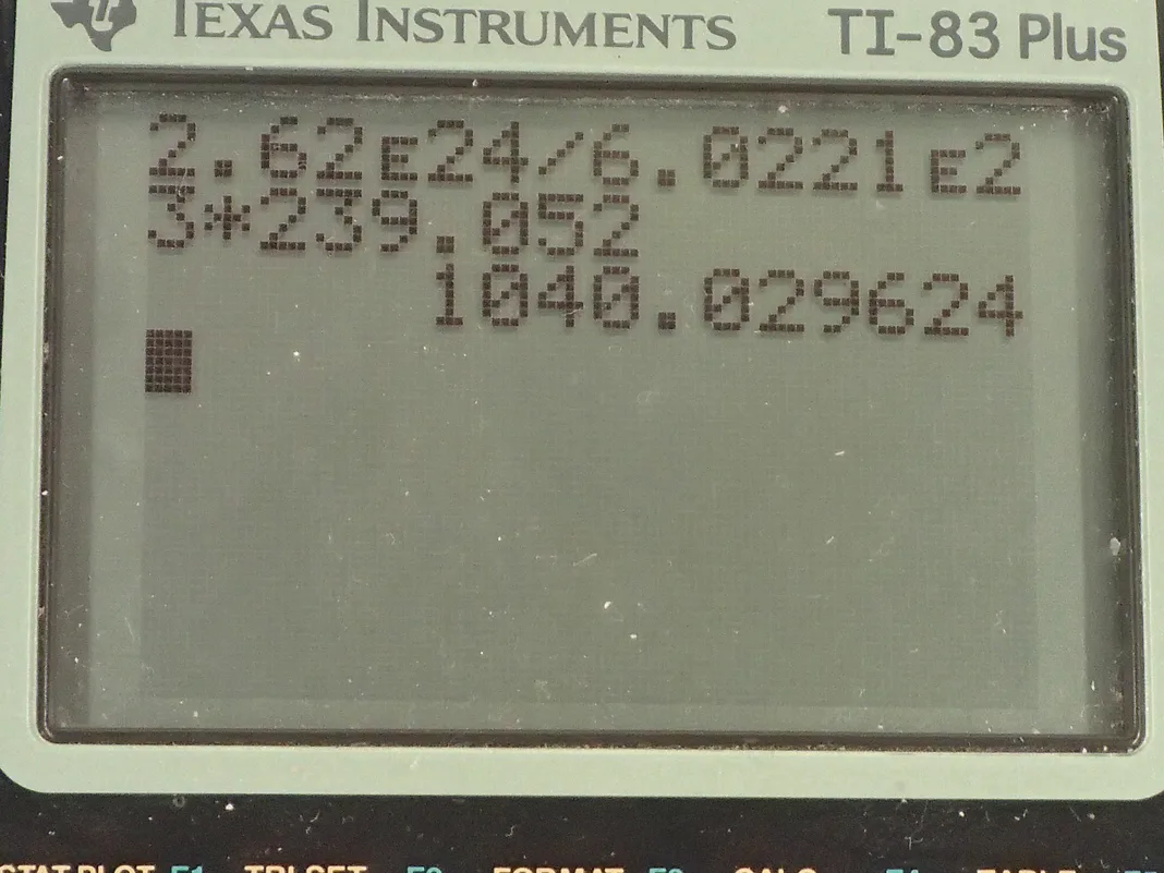 Calculator screenshot