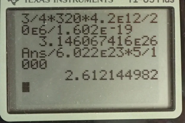 Calculator screenshot