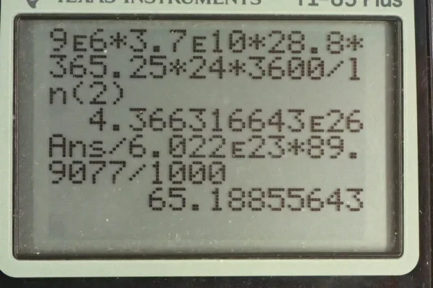 Calculator screenshot