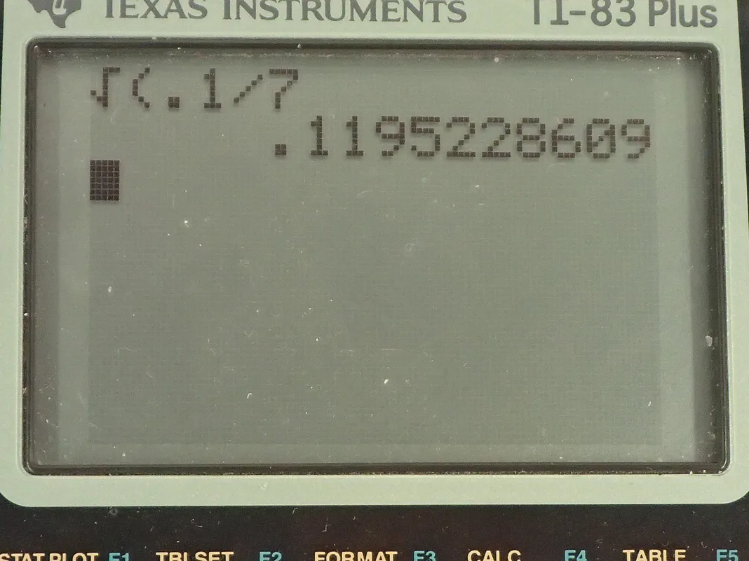 Calculator screenshot