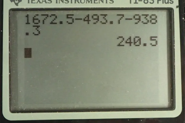 Calculator screenshot