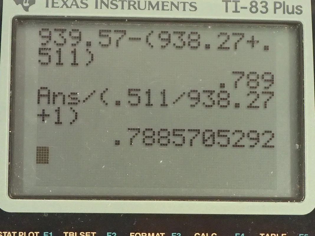 Calculator screenshot