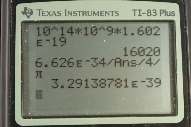 Calculator screenshot
