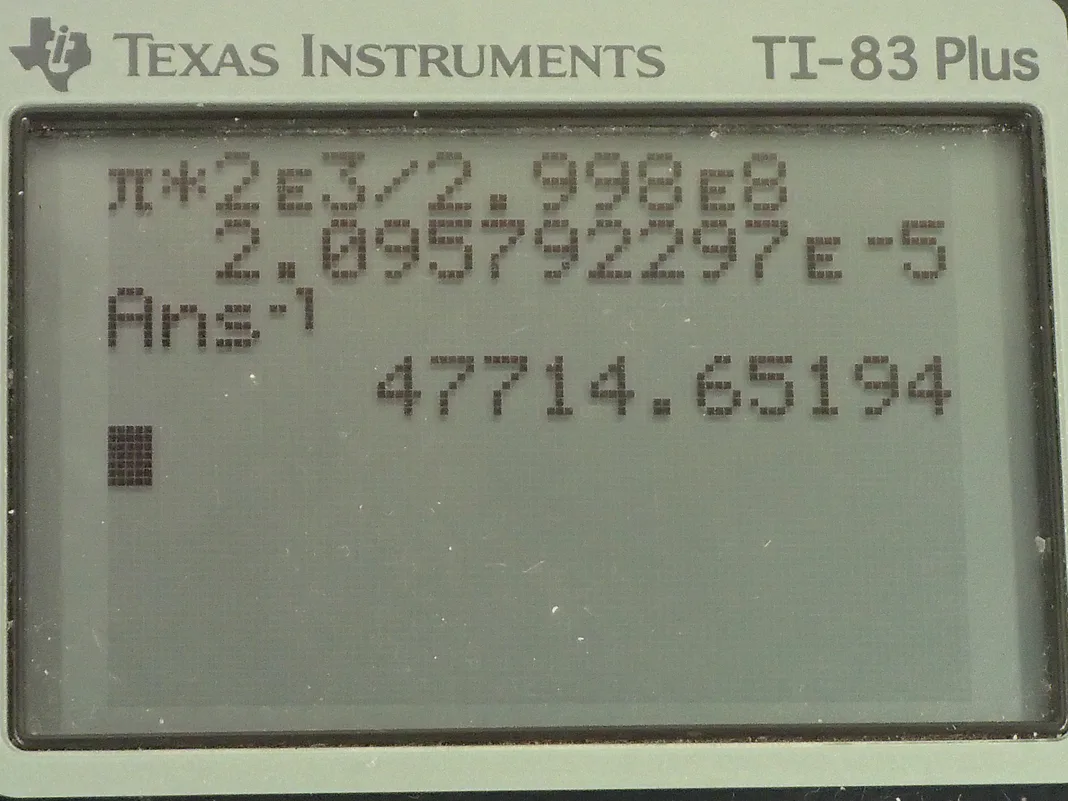 Calculator screenshot