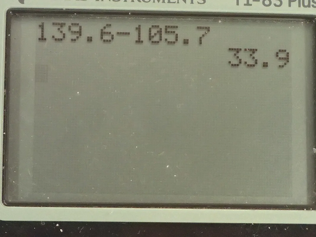 Calculator screenshot