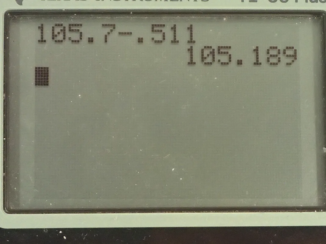 Calculator screenshot