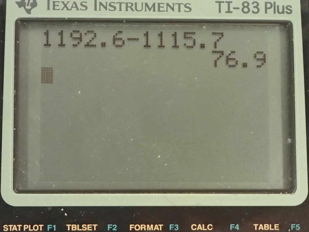 Calculator screenshot