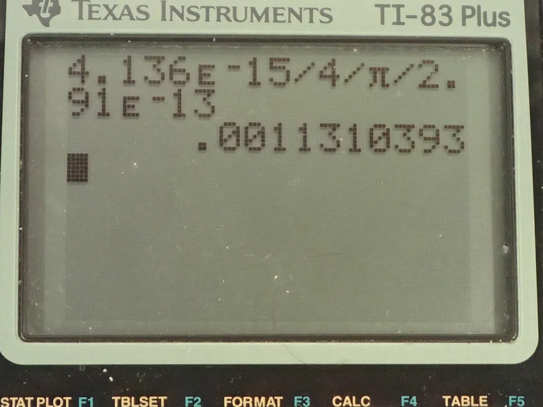 Calculator screenshot