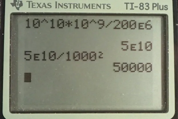 Calculator screenshot
