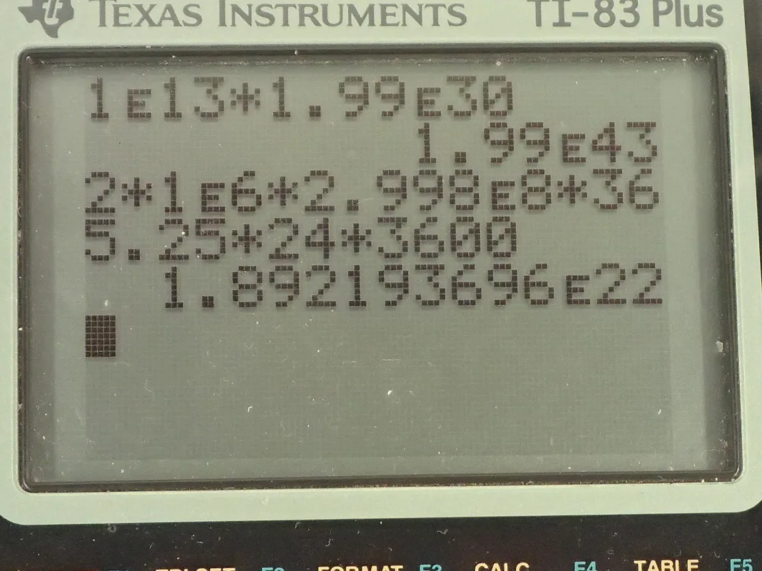 Calculator screenshot
