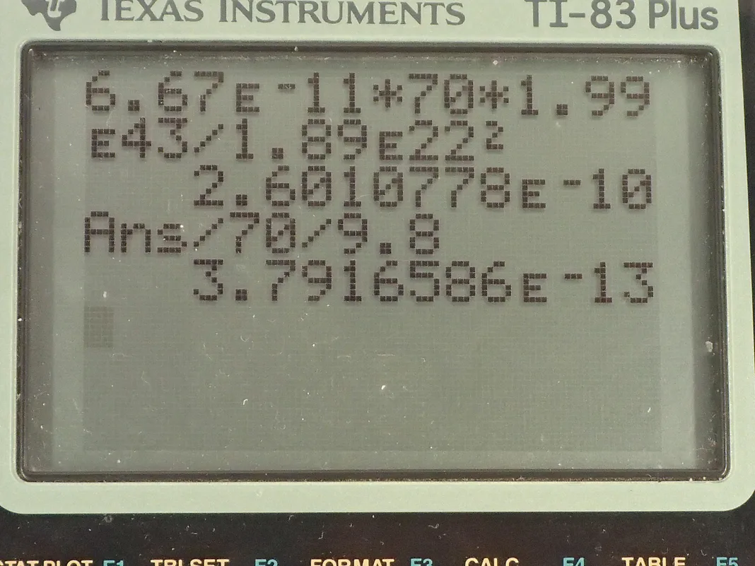 Calculator screenshot