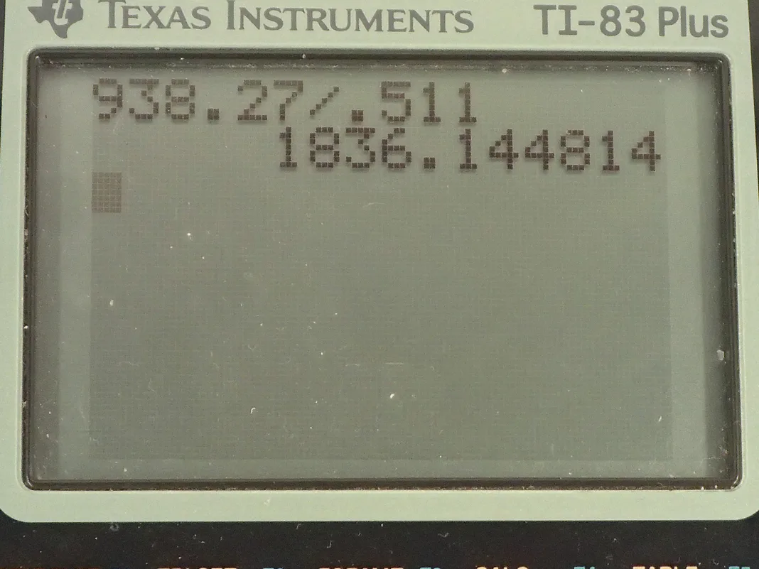 Calculator screenshot