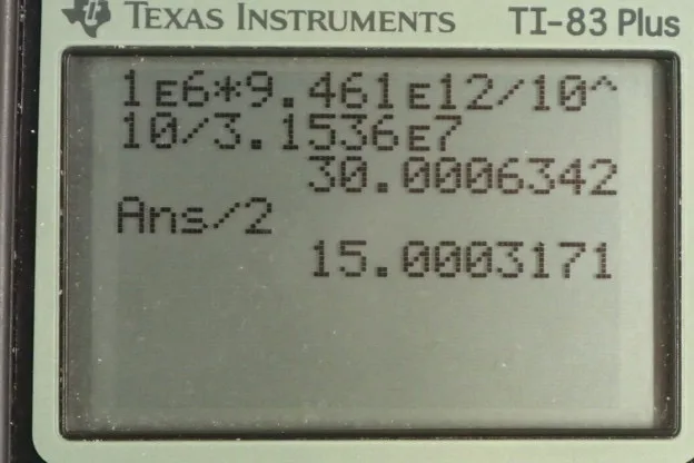 Calculator screenshot