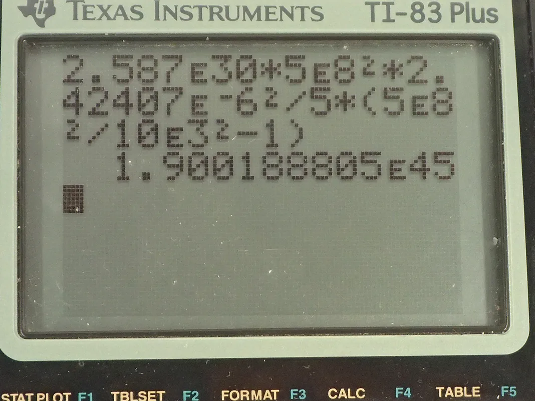 Calculator screenshot