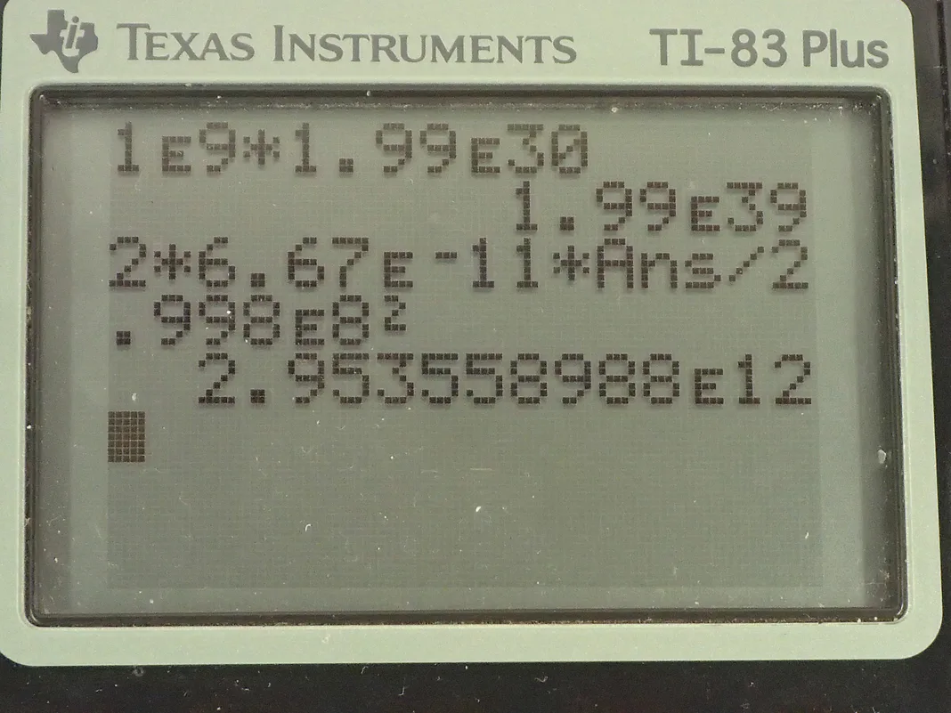 Calculator screenshot
