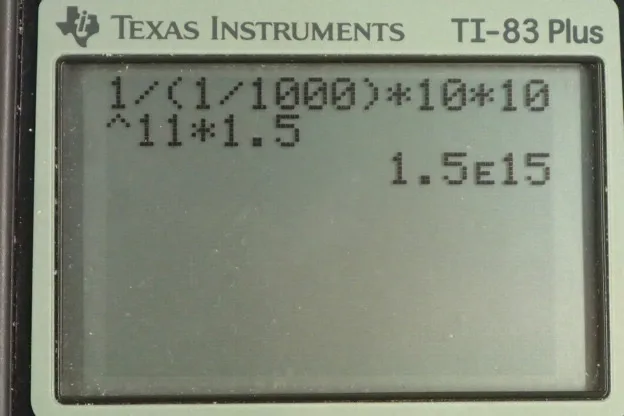 Calculator screenshot