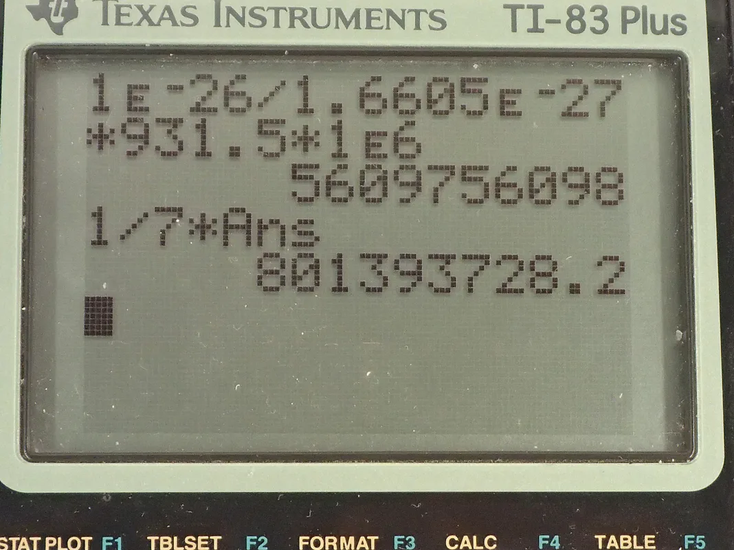 Calculator screenshot