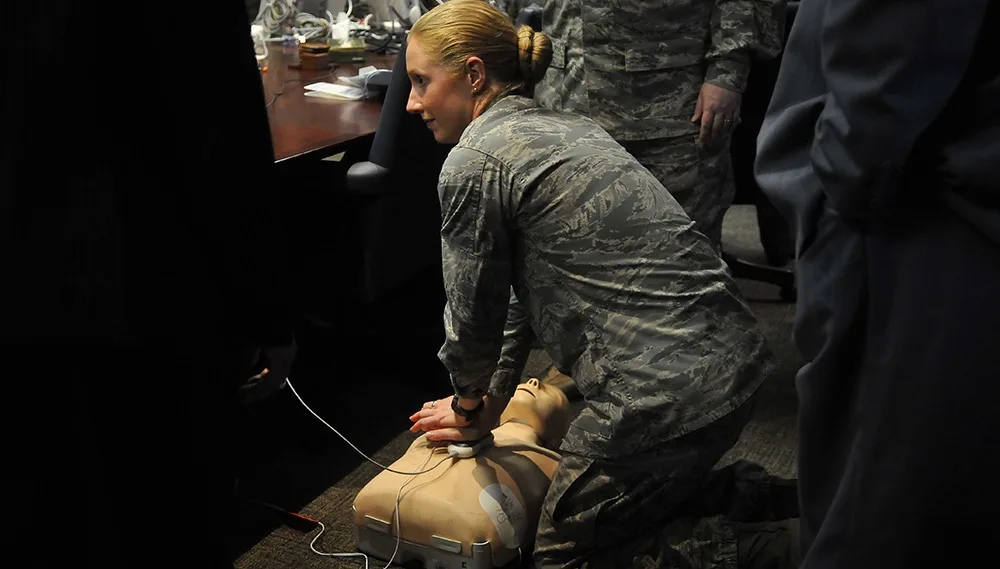 Automated external defibrillator unit (AED)
